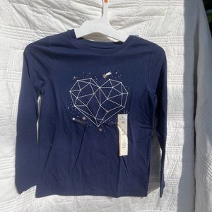 Heart long sleeve top